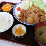 浜の家 - 豚の生姜焼肉定食