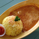 ココナッツチキンカレー チーズトッピング 650円