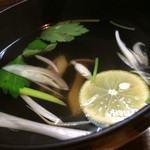 活鰻の店 つぐみ庵 - お吸い物