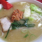 龍上海 - 赤湯からみそラーメン800円    27.9.19