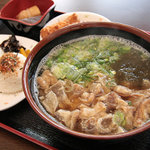 かすうどん えびす - 平日お昼限定のかすうどん定食（￥700）はお得！