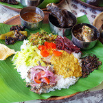 コジコジ - 1回目の週末スリランカプレート(1480円)