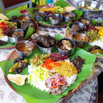 コジコジ - 1回目の週末スリランカプレート(1480円)