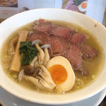 麺創 なな家 - 参州マタギそば プレミアム
      鹿肉増し