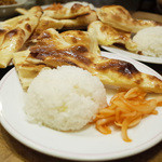 サールナート - ナーンとライスを2人前ずつ4人でシェア