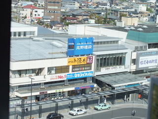ルシエル - 松本駅も俯瞰で眺められます