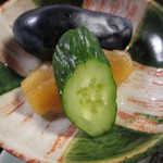 四山楼 - 香の物。