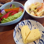 カフェ・アカリ - 惣菜がいっぱいです