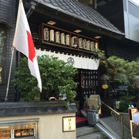 鰻割烹 伊豆栄 本店 - 入り口