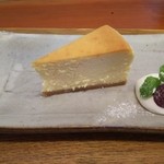 ジャストカフェ - 普通のチーズケーキ