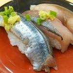 Kaisen Tomizushi - 光り物３種
