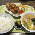 麺菜酒家らいち - 日替りセット(ミニラーメン付)
