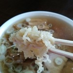 Tsurutsuru Kameya - メンマそばの麺