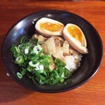 樂笑 - チャーシュー御飯（＋250円）