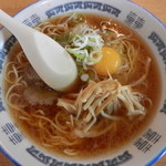 生姜ラーメン みづの - 月見（しょうが）700円