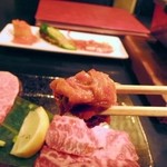 トラジ - 熟成の進んだキムチ。