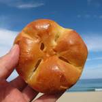 本山ベーカリー - クリあんぱん￥１３０