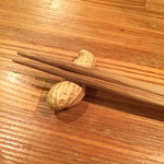 中国料理 堀内 - 今度自宅でやってみようと思った箸置きのアイディア