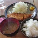 とんかつ はららき - Aランチ（770円）です。