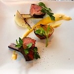 リストランテ フォレスタ・ヴェルデ - 十勝牛ランプ肉のグリエ2015.9