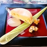 リストランテ フォレスタ・ヴェルデ - スイートコーンのジェラート最中仕立て2015.9