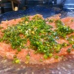 かがやき - もも肉のカルパッチョ