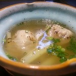 かがやき - 肉ワンタンスープ