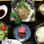 お食事・酒処　懐 - 鯵のたたき定食