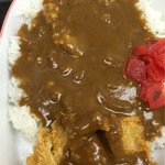 セットのカツカレー！