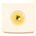 オーベルジュ・ド・リル トーキョー - フランスコース 4968円 のトウモロコシのスープ