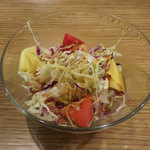 豚ステーキ十一 - このサラダが抜群に美味しい♪