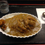 とんかつ 三条 - カツカレー大盛り