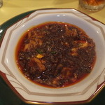 四川料理 桃源郷 - 桃源郷四川満喫コース　８６４０円　激辛対応　四川麻婆豆腐　【　２０１５年９月　】