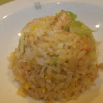 四川料理 桃源郷 - 桃源郷四川満喫コース　８６４０円　鮭チャーハン　【　２０１５年９月　】