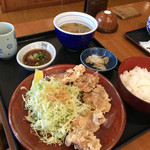 夢庵 - 若鶏ポン酢。