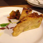 紅はるかのキッシュ