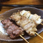 Yakitori Taishou - ハツ、せせり、なんこつ