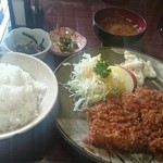 Tonkatsu Yamato - ジャンボとんかつ定食  1,512円(税込)