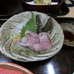 かぎや旅館 - 岩魚の刺身