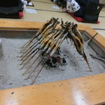 かぎや旅館 - 岩魚の炭焼き