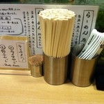 人類みな麺類 - 机回り（整頓されています）