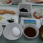 尾瀬ロッジ - 朝食。