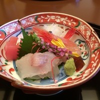 日本料理 雲海 - 季節の会席「紫雲」（御造り　旬魚三種盛り）