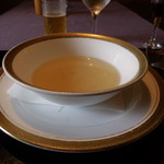 グルマンズ和牛 - ランチのコンソメスープ