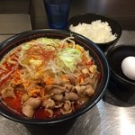 麺創研かなで 紅 - がっつりセット