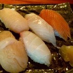 Sushi Tofuro - 鮨そば御膳（ランチ）「鮨」近影