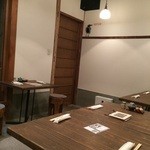 蕎麦 土山人 - オシャレな店内