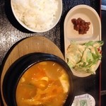 うまい亭 - ランチ豆腐チゲ