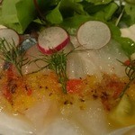 箱根エレカーサ - カルパッチョ　早川漁港より　アジ・すずき