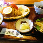 レストラン北国 - ロースカツ定食
